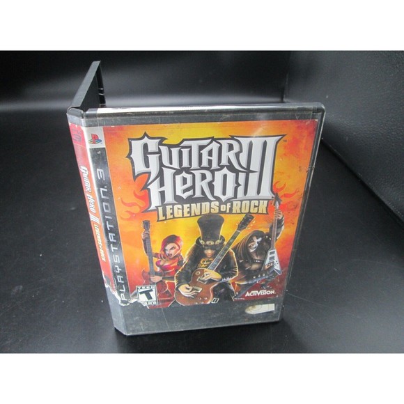 Guitar Hero III 3 Legends Of Rock PlayStation 3 PS3‎ Complete DAMAGE BOX - Picture 10 of 10
